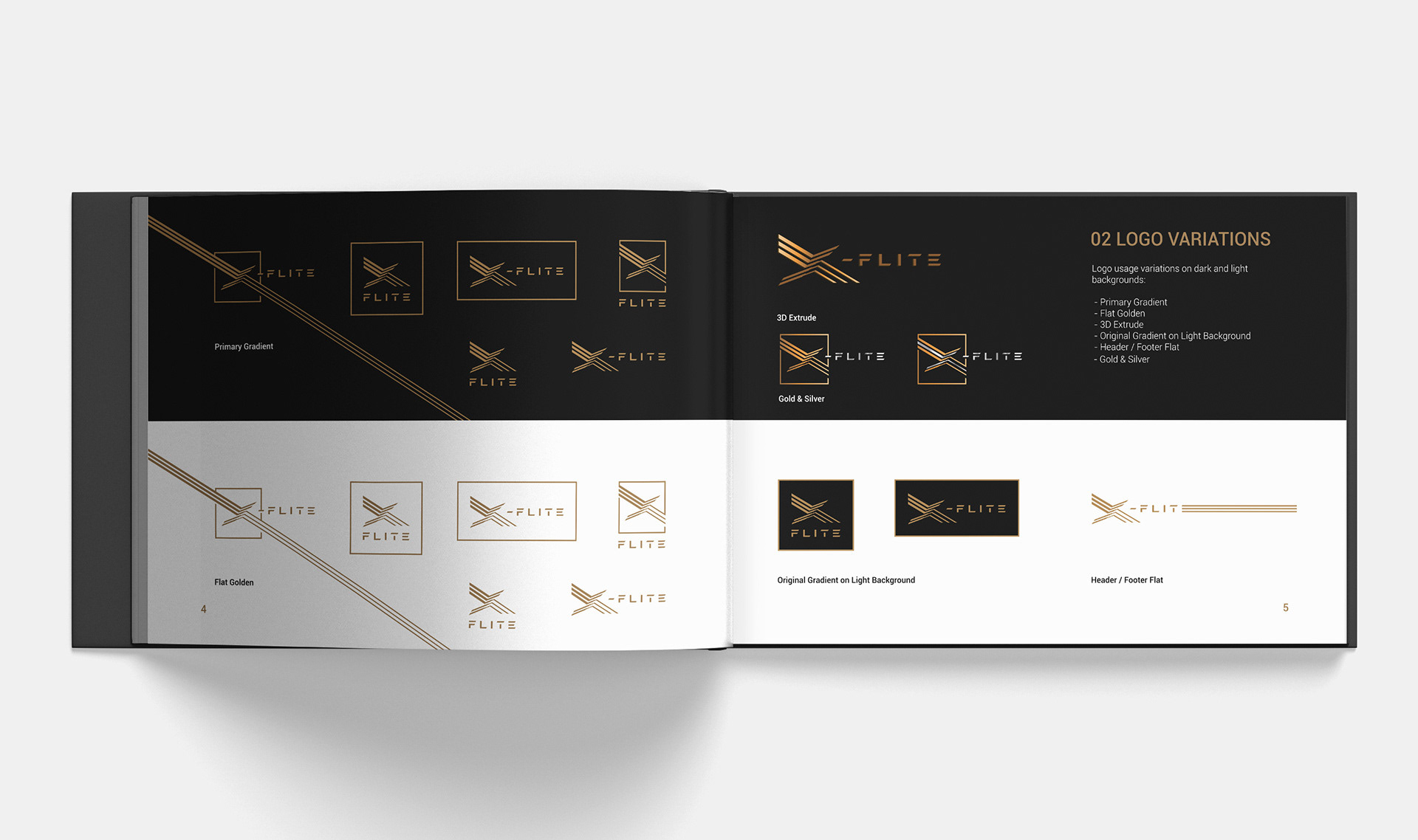 X-Flite Logo Variations