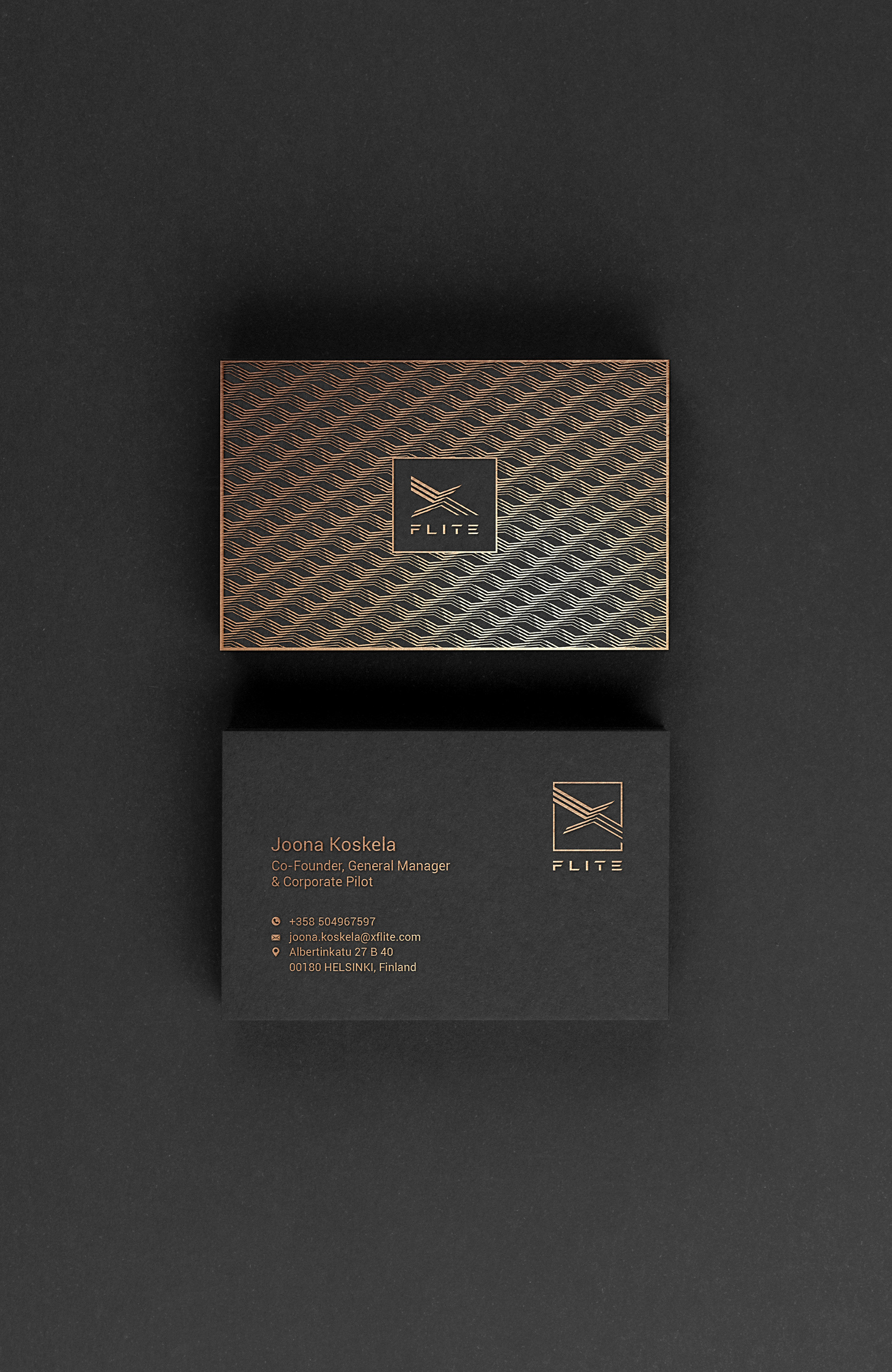 X-Flite Business Cards