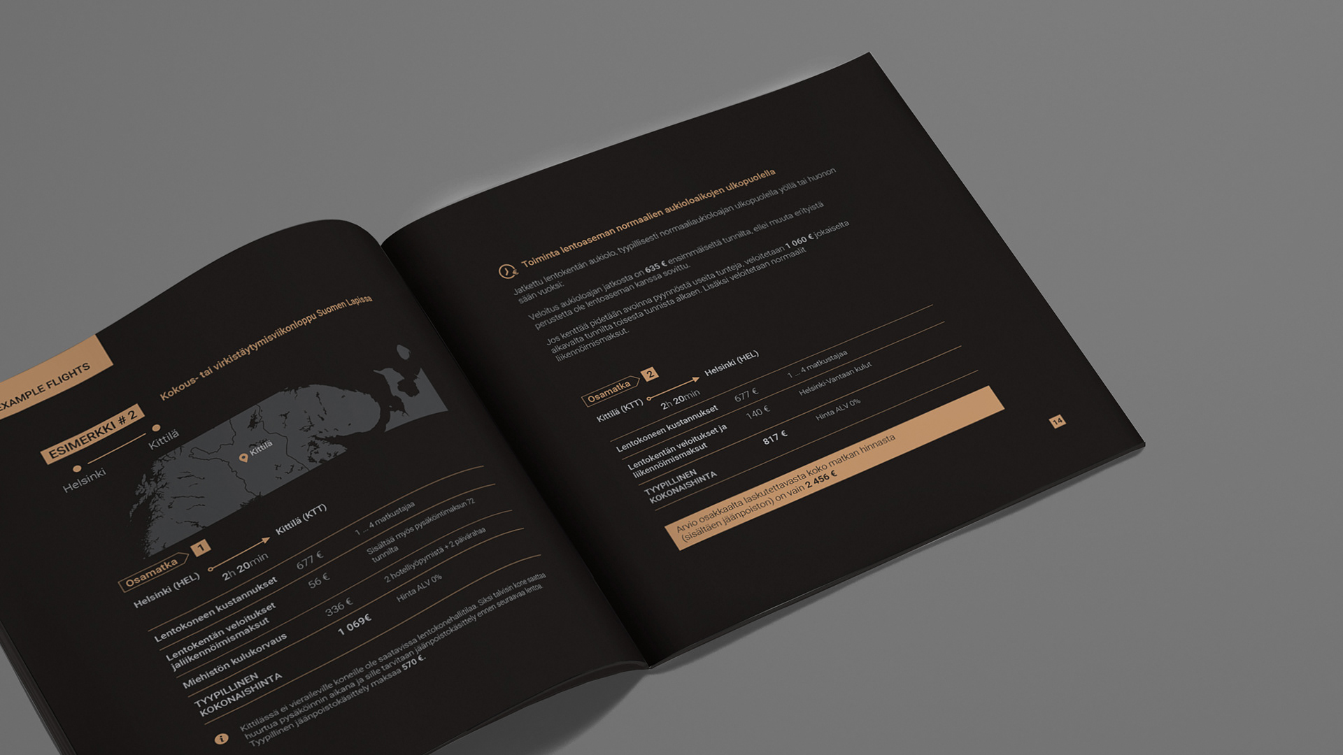 X-Flite Flight Routes